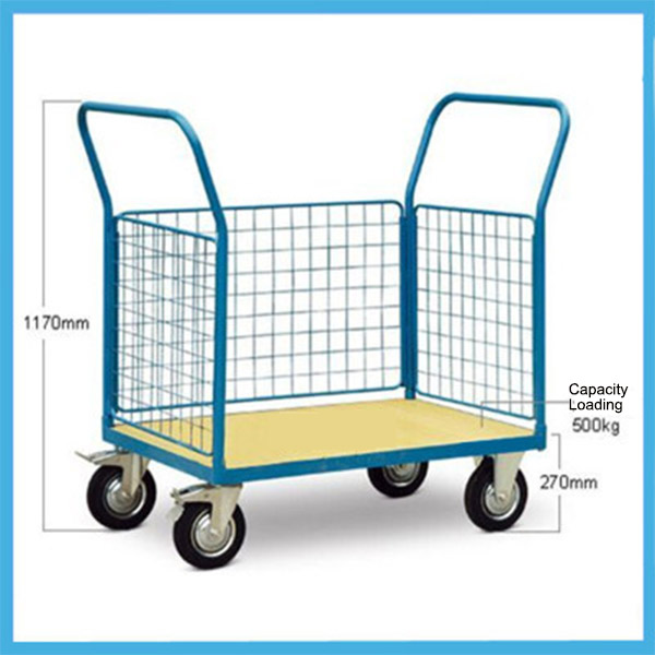 Mesh Sided Platform Cart